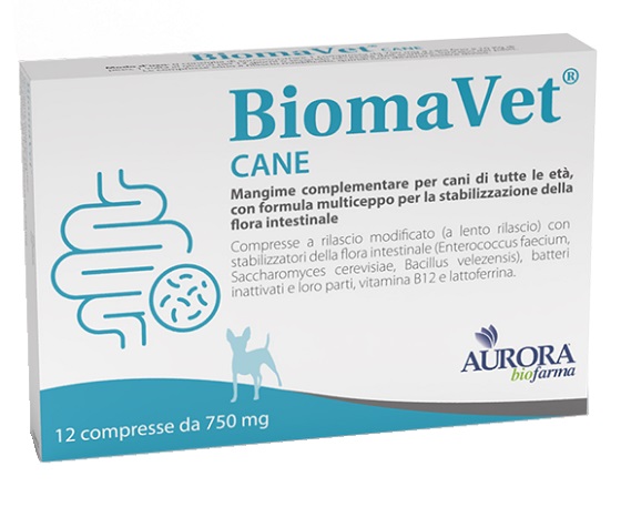 BIOMAVET CANE 750MG 12 CPR