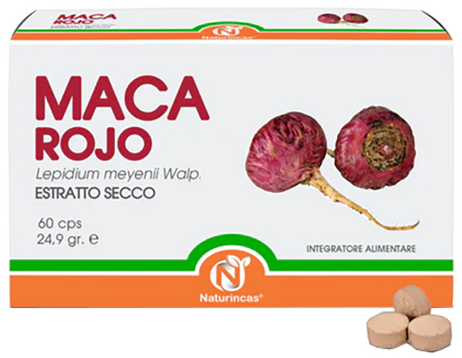 MACA ROJO ES 60CPR 515MG