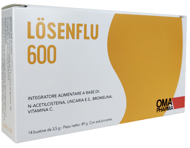 LOSENFLU 600MG 14BUST 3,5G