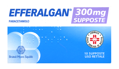 EFFERALGAN*10 supp 300 mg