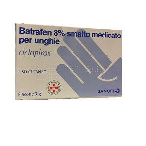 BATRAFEN*smalto medicato per unghie 1 flacone 3 g 8%