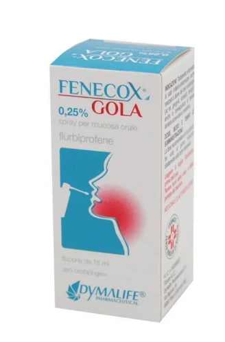 FENECOX GOLA*spray mucosa orale 15 ml 0,25%