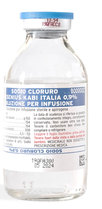 SODIO CLORURO (FRESENIUS KABI ITALIA)*1 flacone EV 100 ml 0,9%