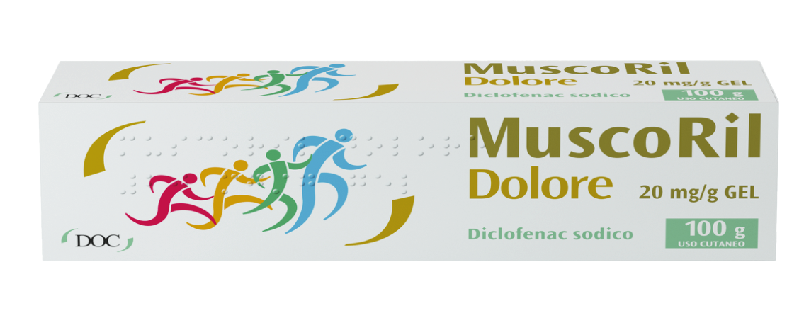 MUSCORIL DOLORE*gel 100 g 20 mg/g
