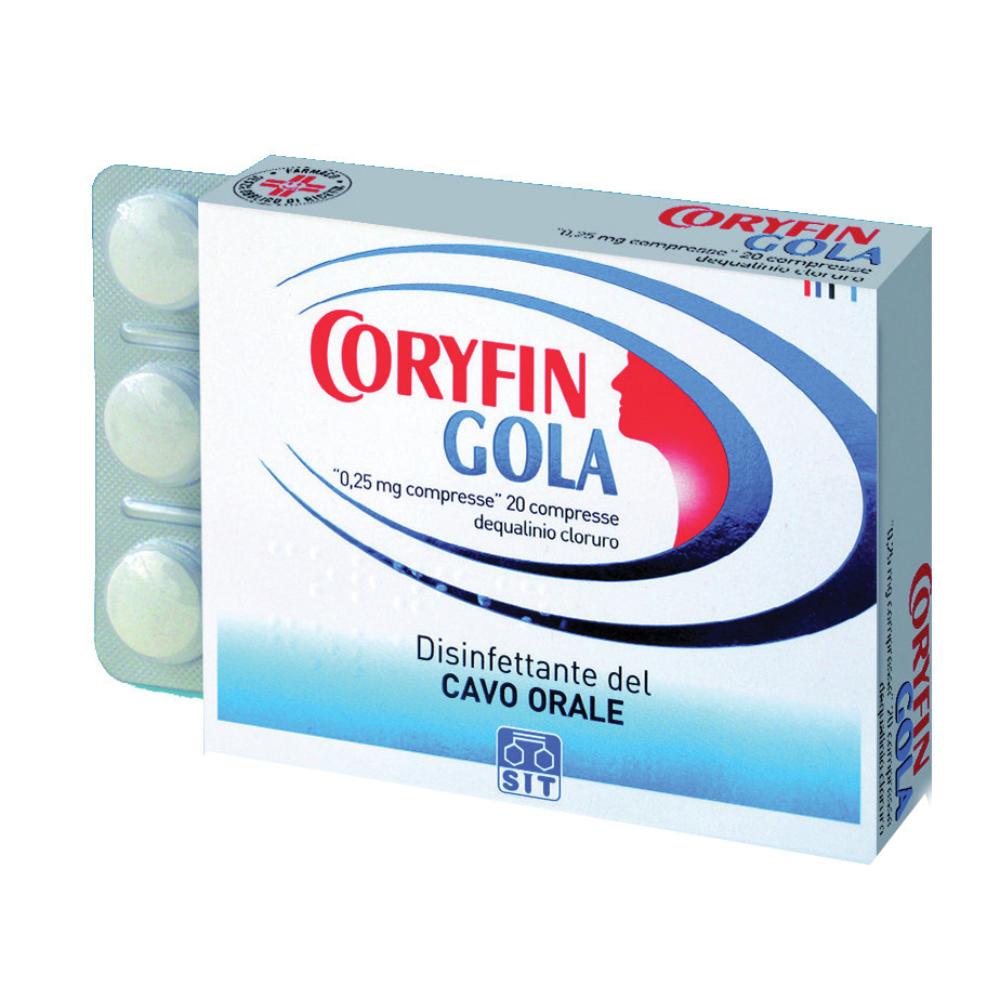 CORYFIN GOLA*20 cpr orodispers 0,25 mg