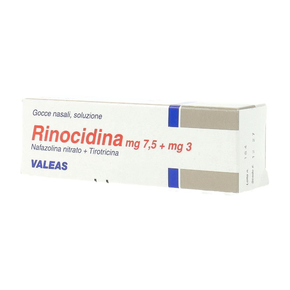 RINOCIDINA*gtt rinol 5 ml 7,5 mg + 3 mg