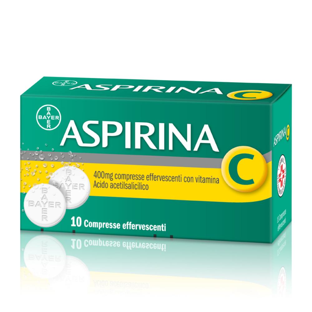 ASPIRINA C*10 cpr eff 400 mg + 240 mg con vitamina C