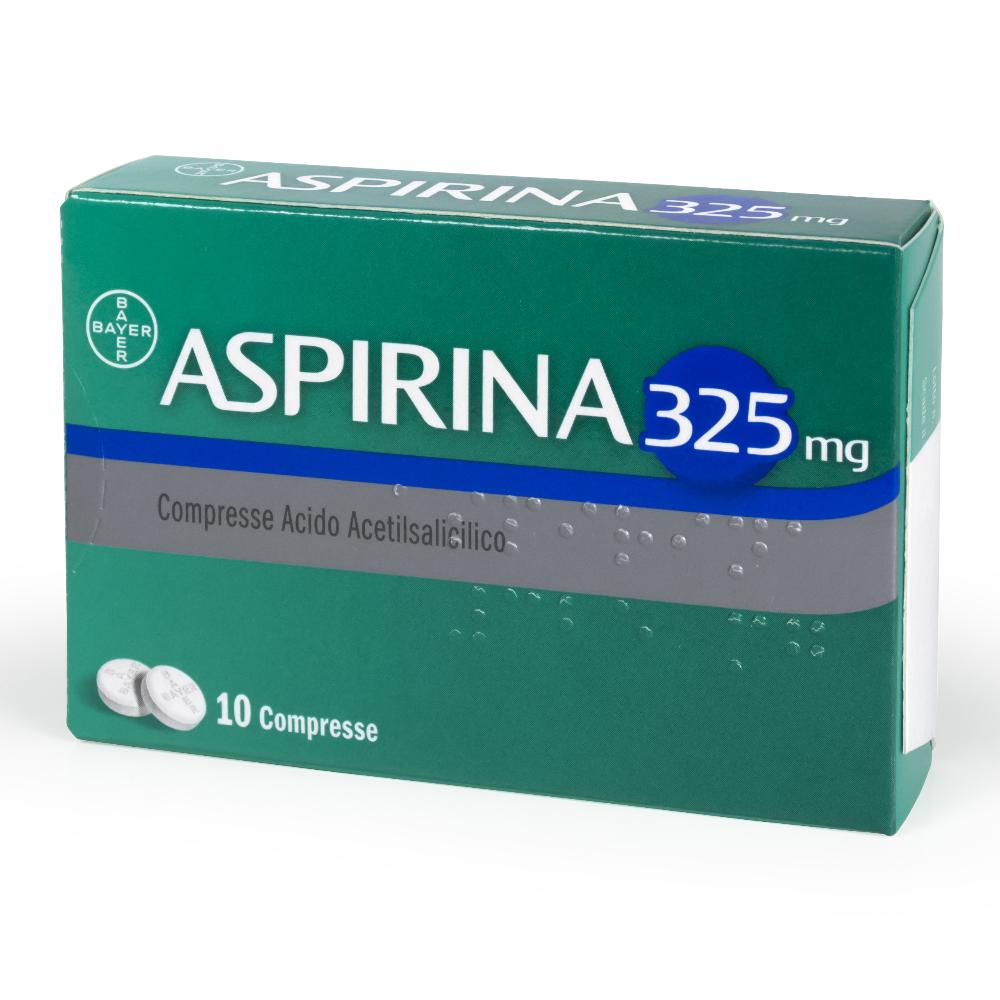 ASPIRINA*10 cpr 325 mg