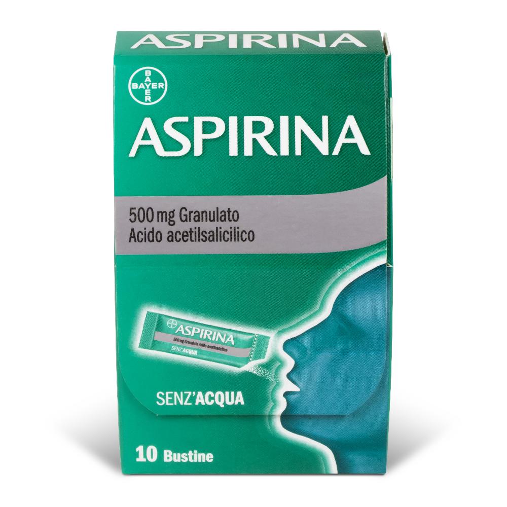 ASPIRINA*10 bust grat 500 mg