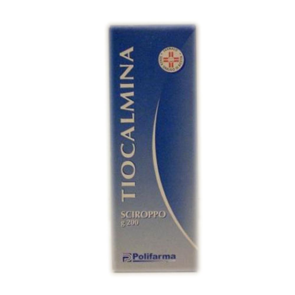 TIOCALMINA*scir 200 g 1,2 g/100 ml + 0,1 g/100 ml