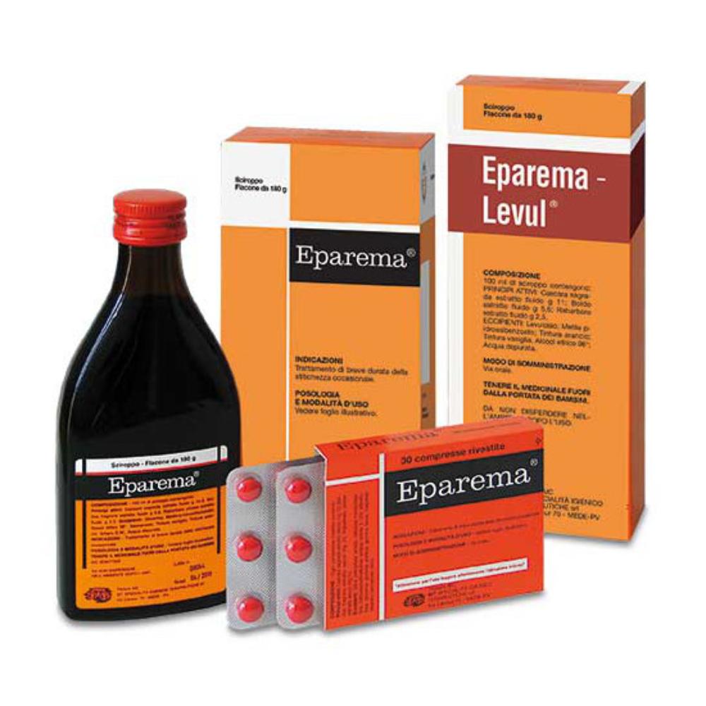 EPAREMA*scir 180 g 145 mg/ml + 45 mg/ml + 25 mg/ml