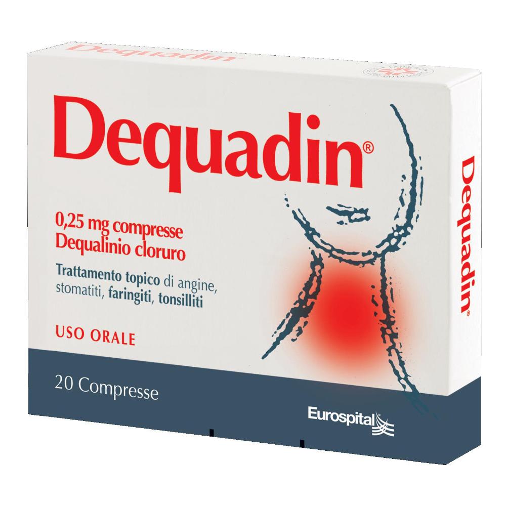 DEQUADIN*20 cpr 0,25 mg