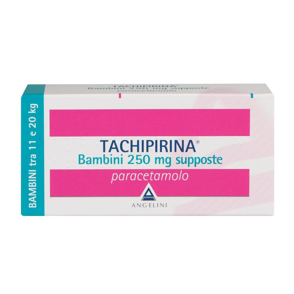 TACHIPIRINA*BB 10 supp 250 mg