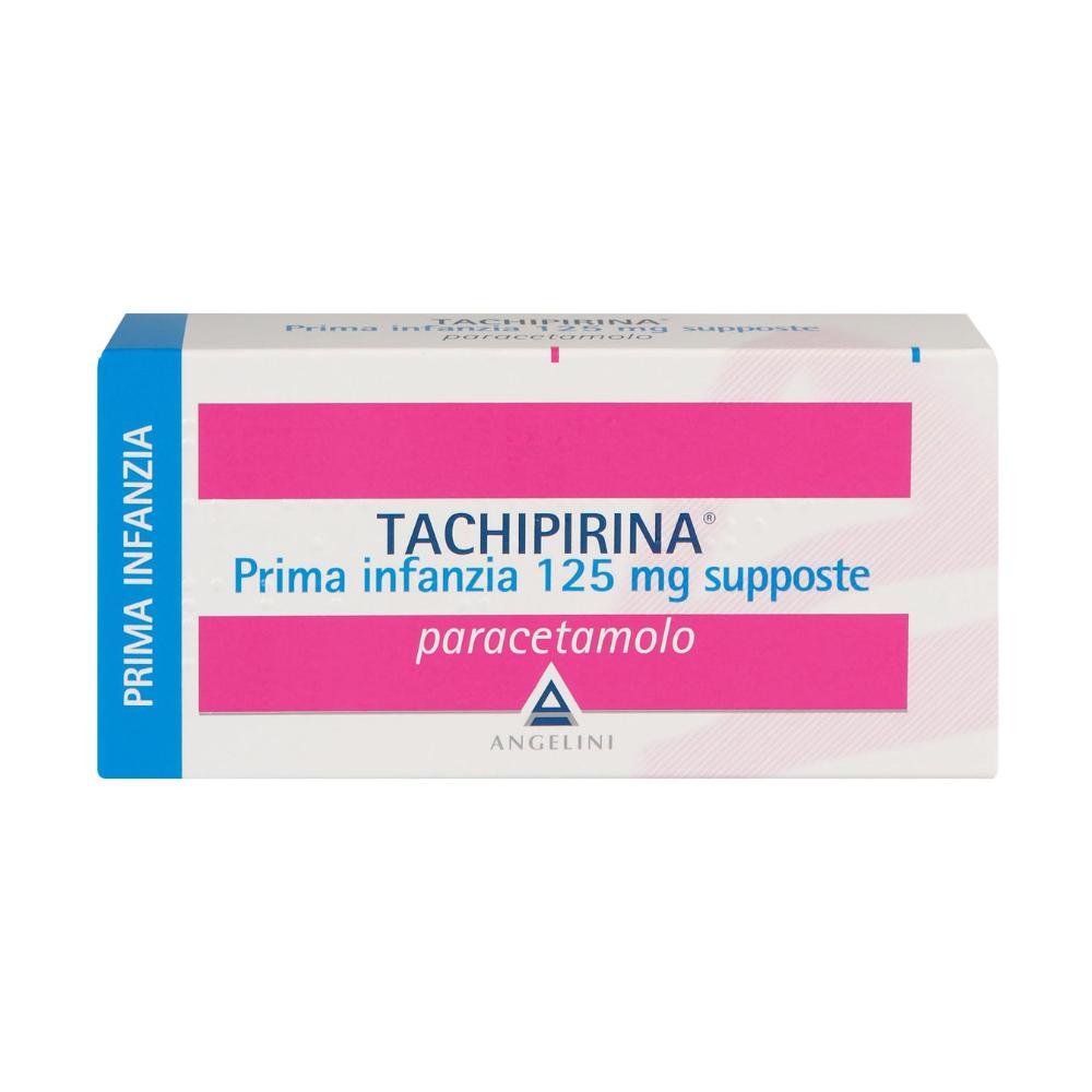 TACHIPIRINA*PRIMA INFANZIA 10 supp 125 mg