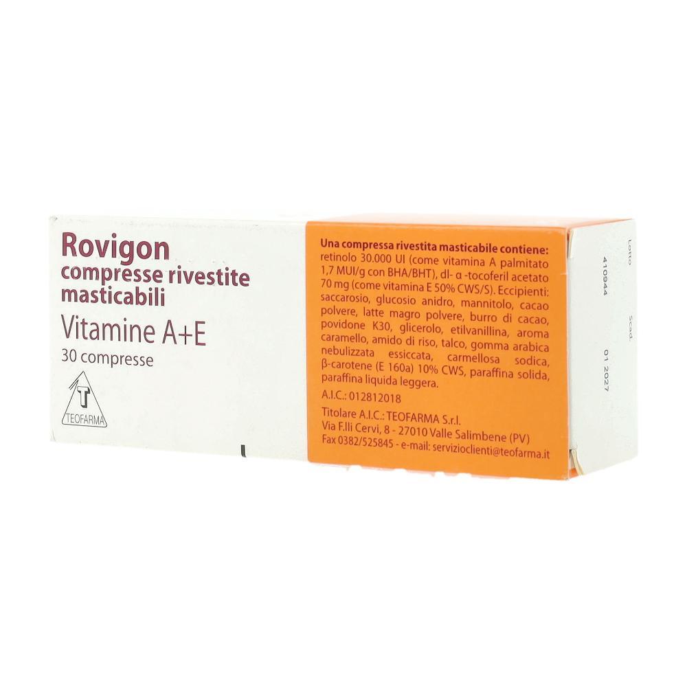 ROVIGON*30 cpr riv mast 30.000 UI + 70 mg