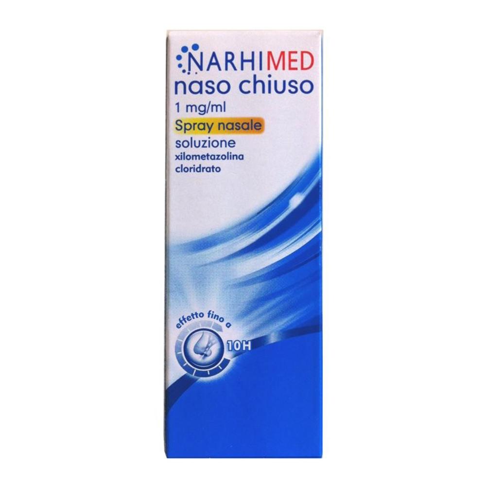 Narhimed naso chiuso*spray nasale per adulti - 10 millilitri 1 milligrammo/millilitro
