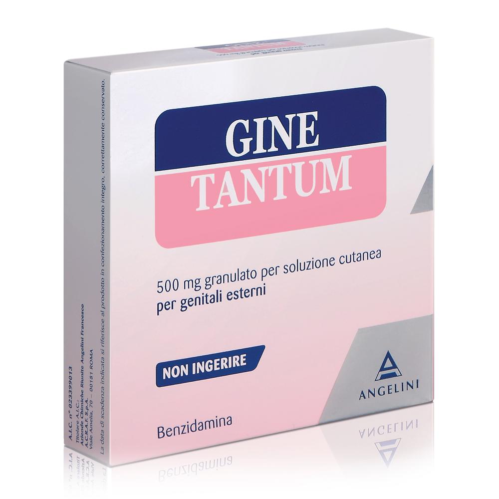 GINETANTUM*10 bust polv vag 500 mg