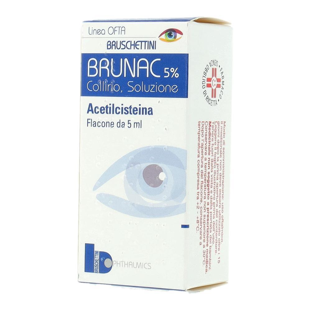 BRUNAC*collirio 5 ml 5%