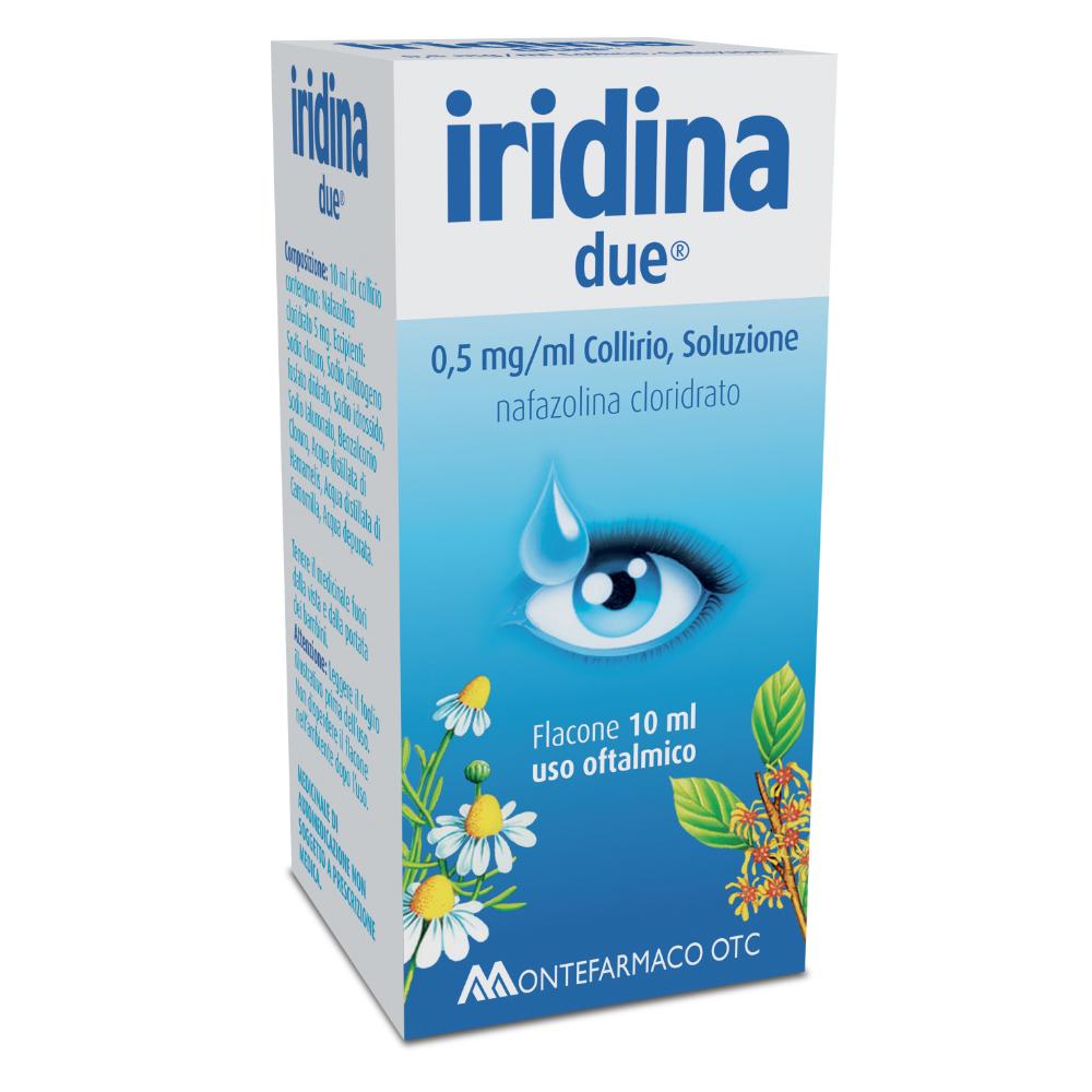 IRIDINA DUE*collirio 10 ml 0,5 mg/ml