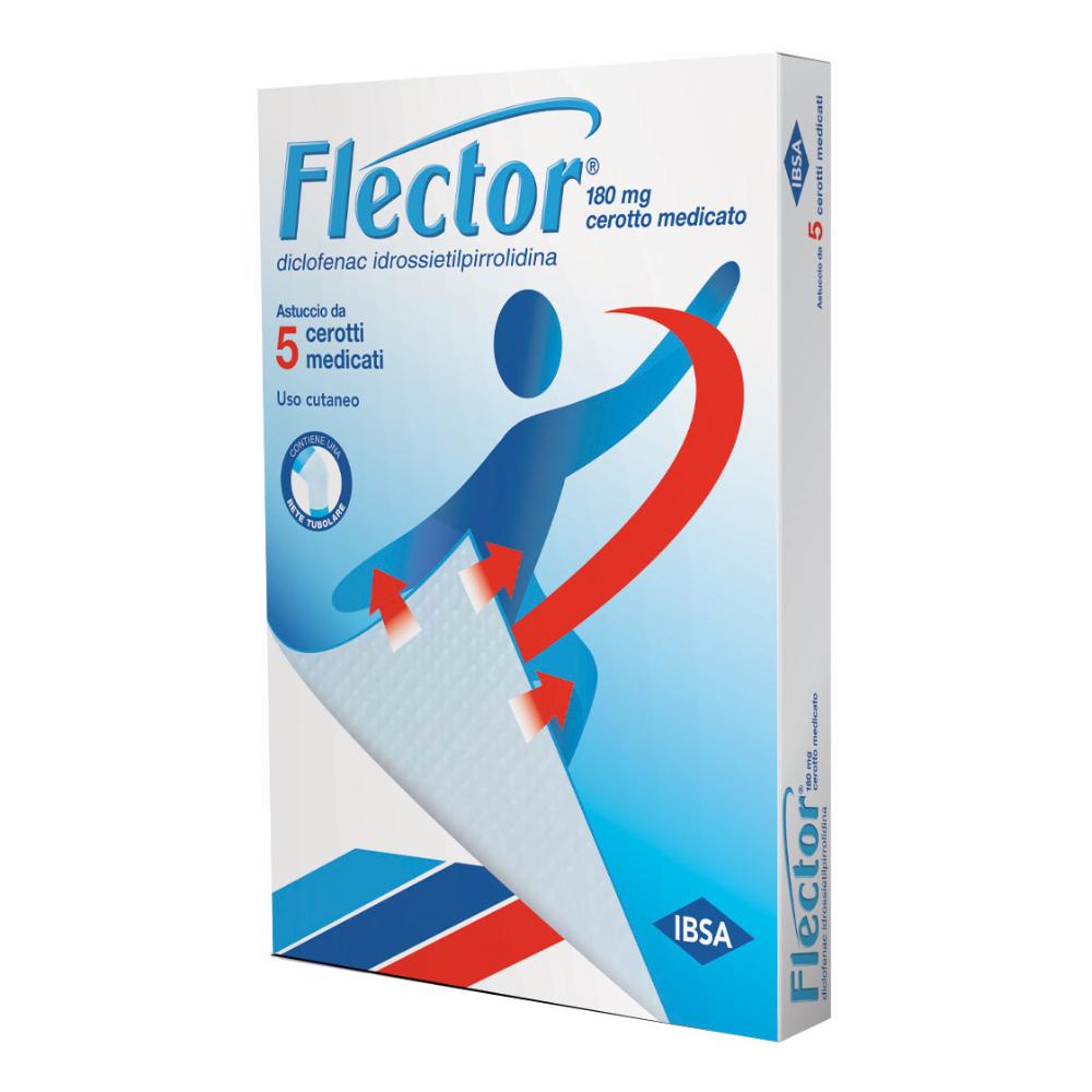 FLECTOR*5 cerotti medicati 180 mg