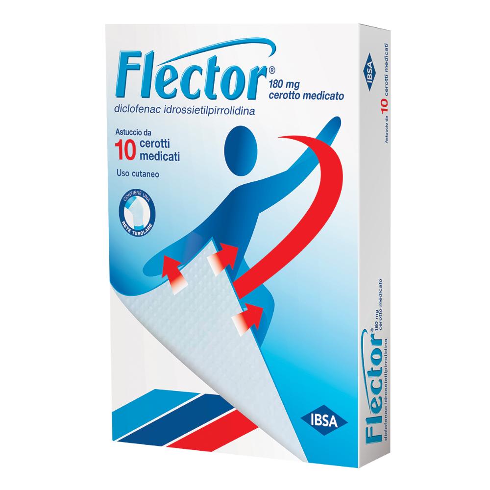 FLECTOR*10 cerotti medicati 180 mg