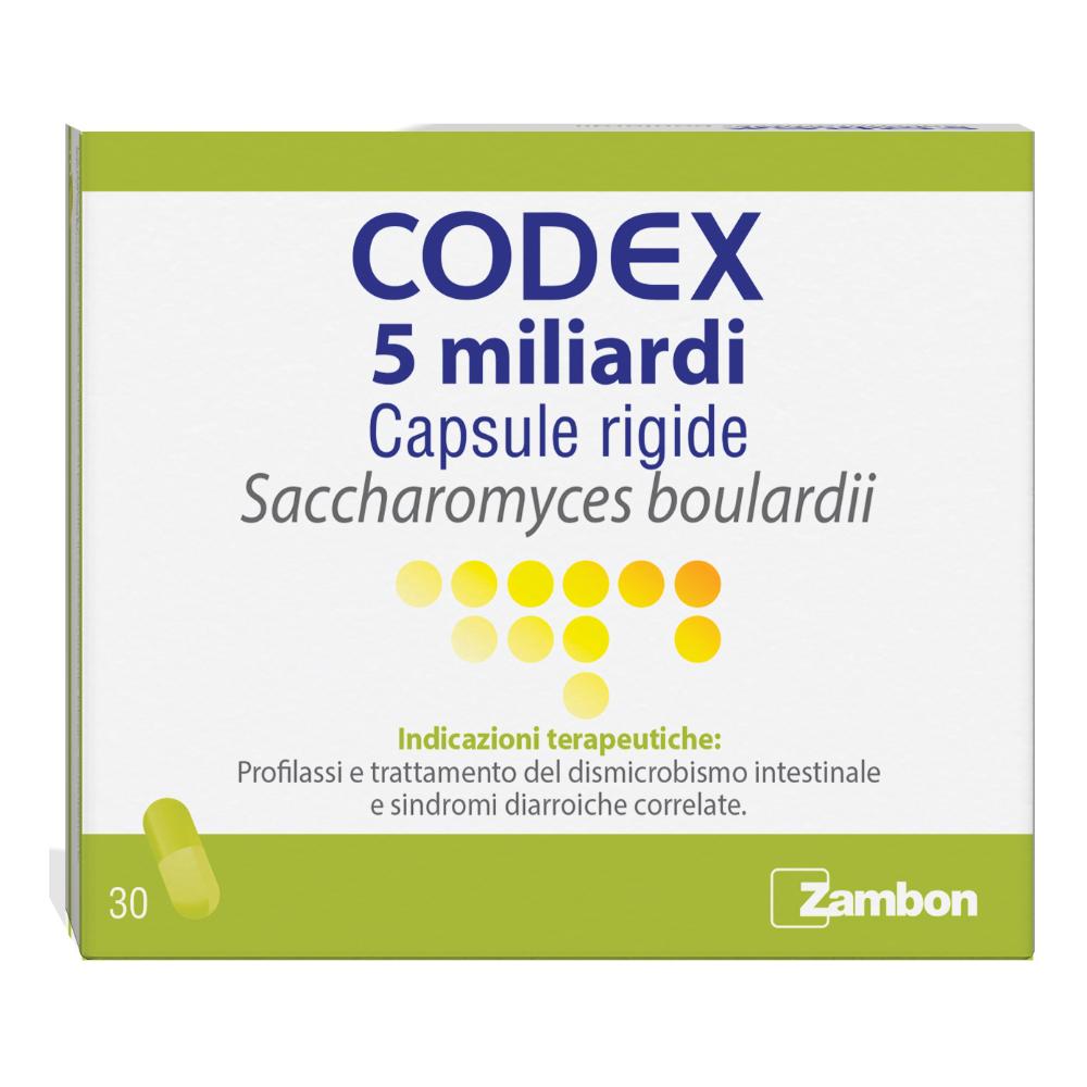 CODEX*30 cps 5 mld 250 mg