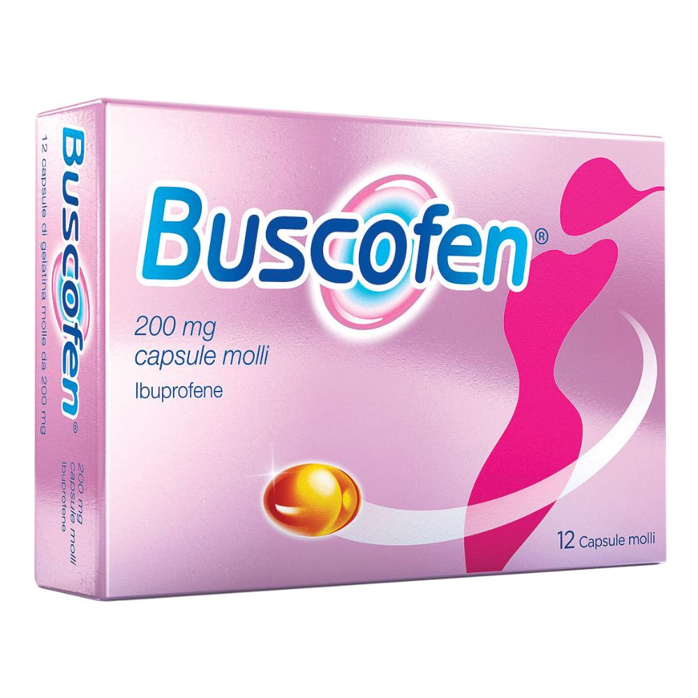 BUSCOFEN*12 cps molli 200 mg