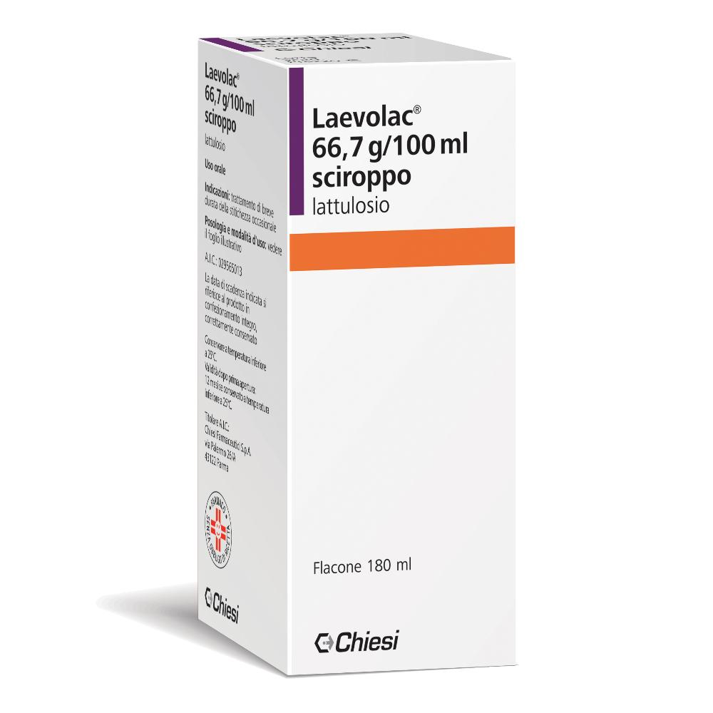 LAEVOLAC*sciroppo 180 ml 66,7 g/100 ml flacone