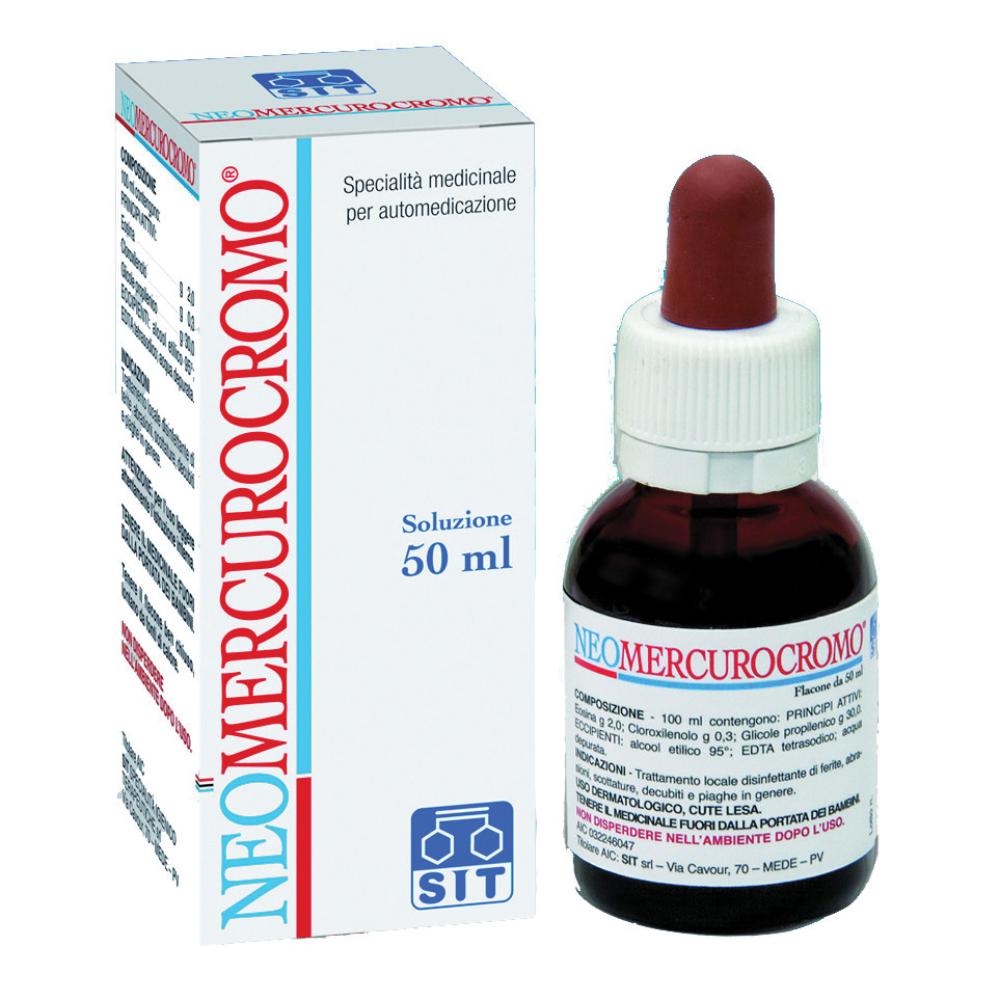 NEOMERCUROCROMO*soluz cutanea 50 ml