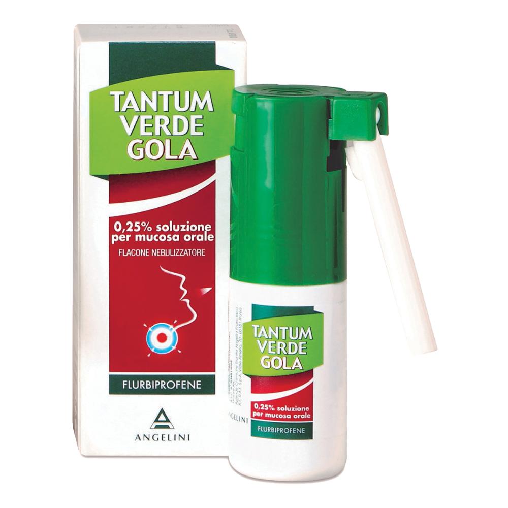 TANTUM VERDE GOLA*spray mucosa orale 15 ml 250 mg/100 ml