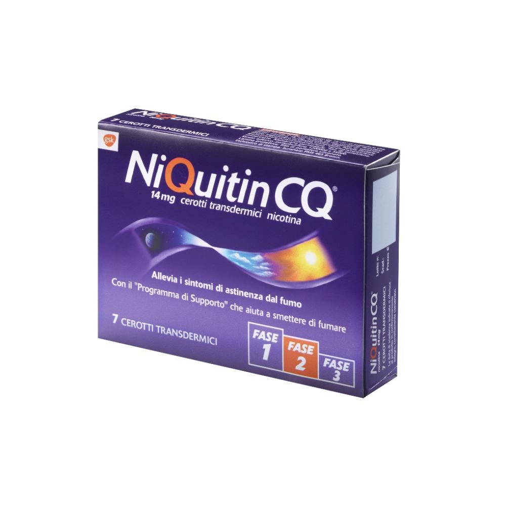 NIQUITIN*7 cerotti transd 14 mg/die