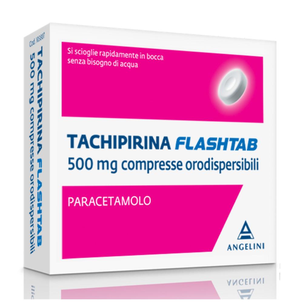 TACHIPIRINA FLASHTAB*16 cpr orodispers 500 mg