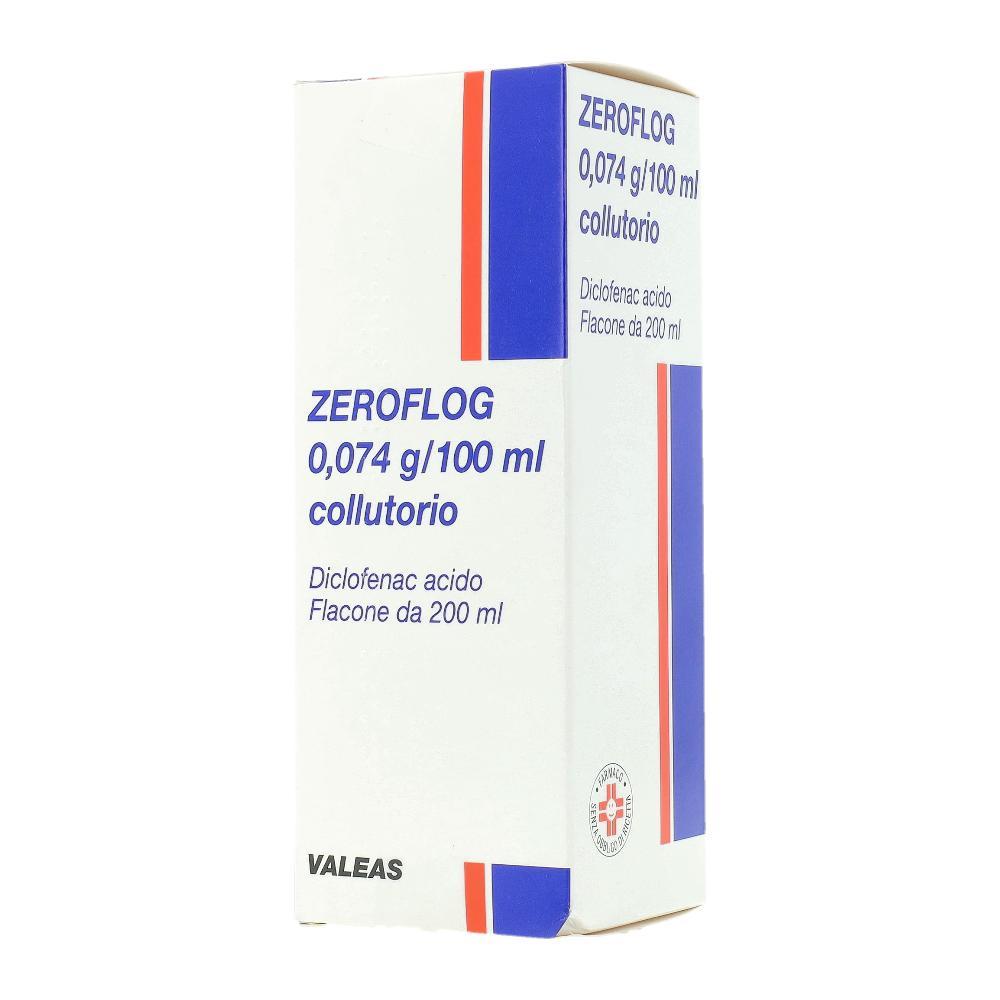 ZEROFLOG*collutorio 200 ml 0,074 g/100 ml