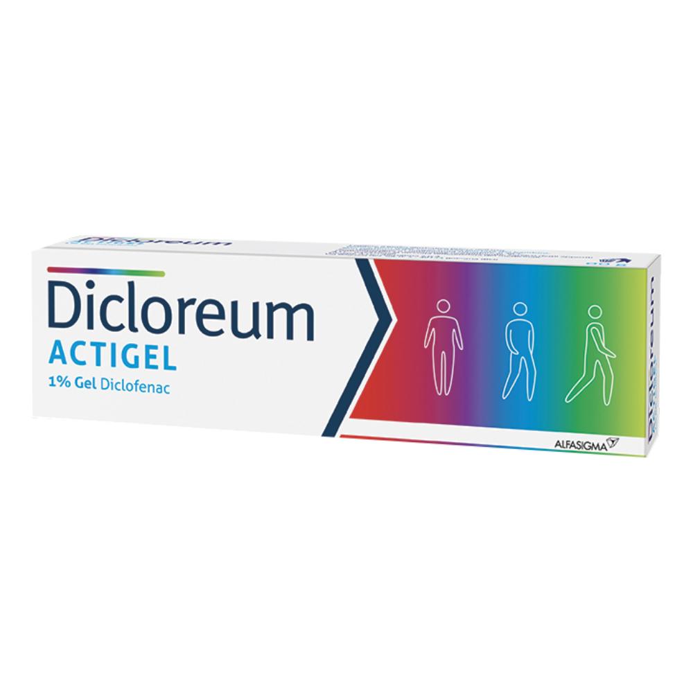 DICLOREUM ACTIGEL*gel 50 g 1%