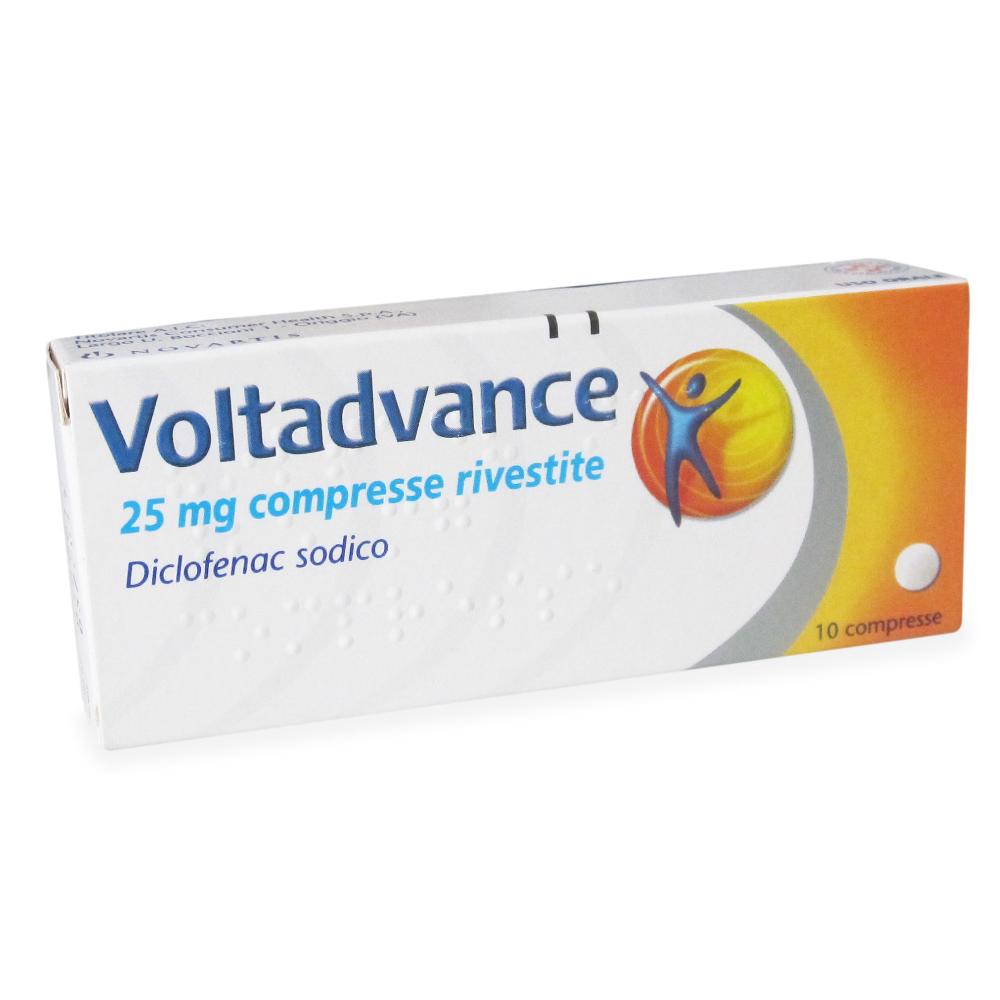 VOLTADVANCE*10 cpr riv 25 mg