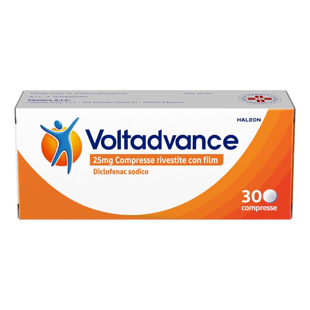 VOLTADVANCE*30 cpr riv 25 mg