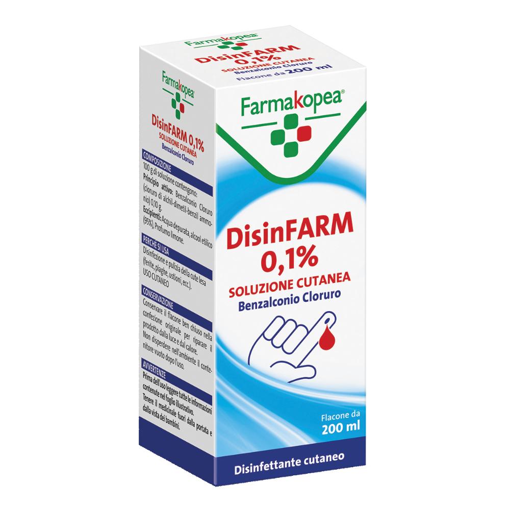 DISINFARM*soluz cutanea 200 ml 0,1%