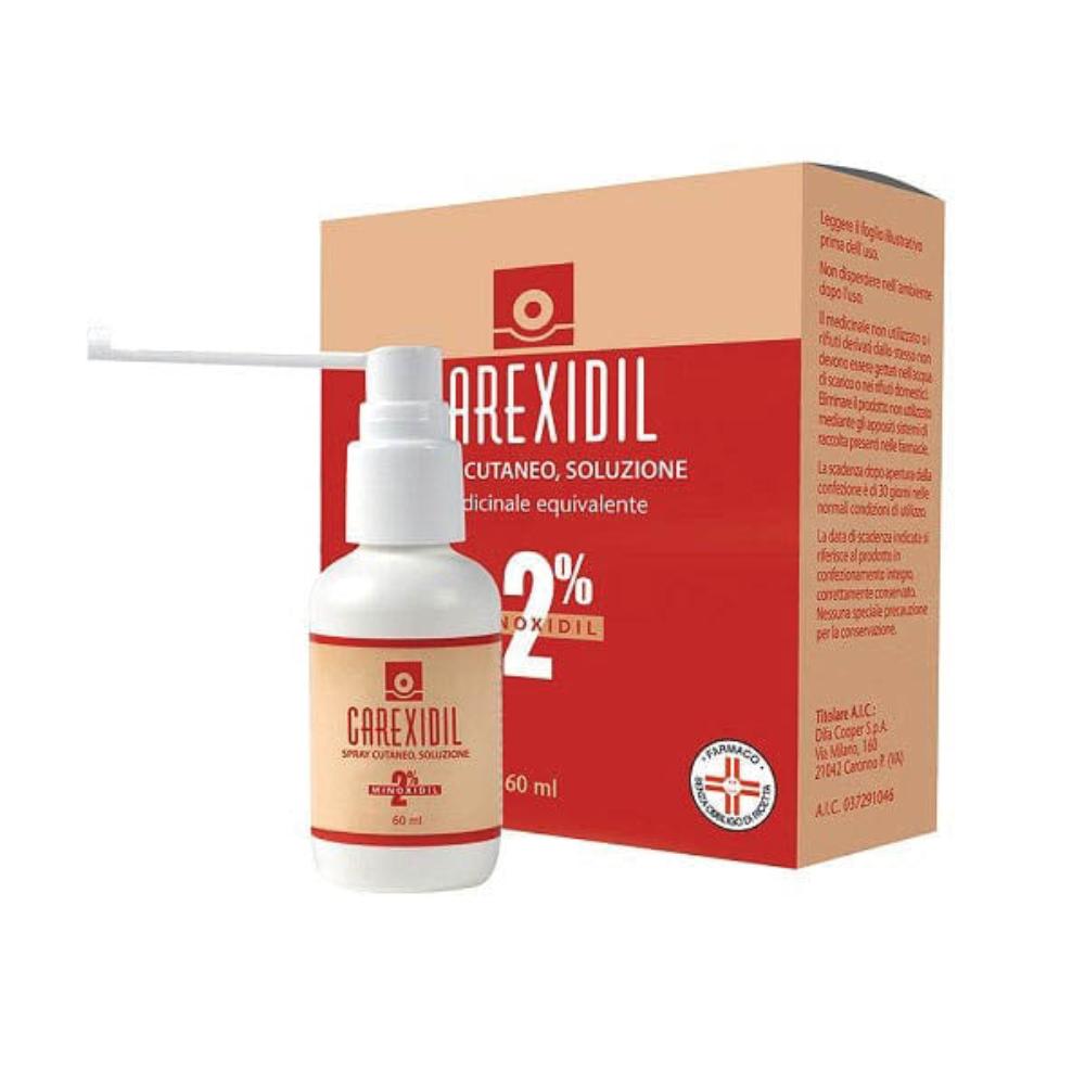 CAREXIDIL*soluz cutanea spray 60 ml 2%