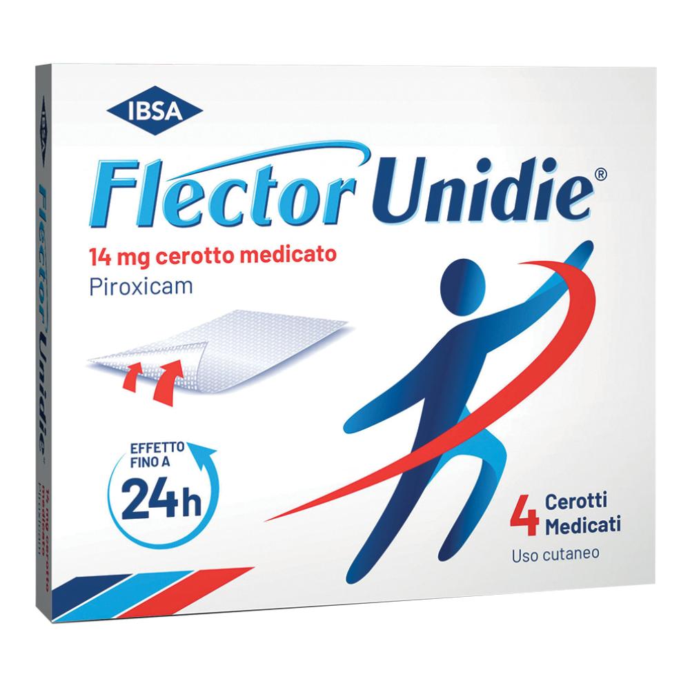 FLECTOR UNIDIE*4 cerotti medicati 14 mg