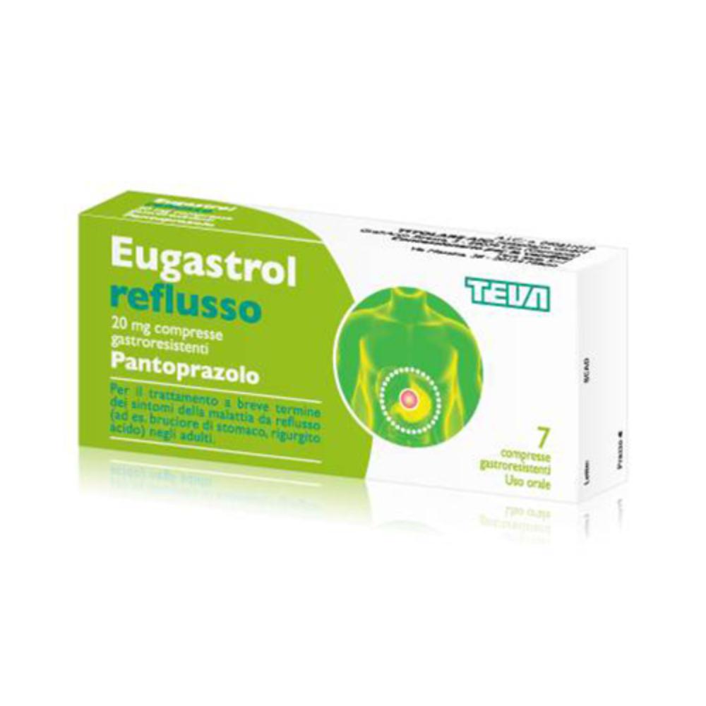 EUGASTROL REFLUSSO*14 cpr gastrores 20 mg