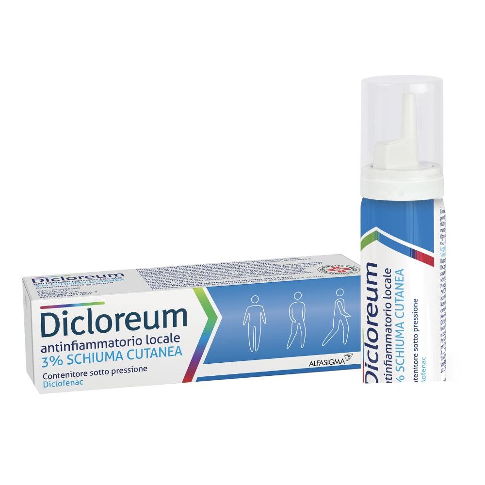 DICLOREUM ANTINFIAMMATORIO LOCALE*schiuma cutanea 50 g 3%