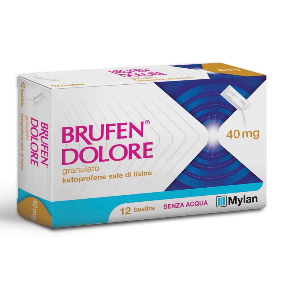 BRUFEN DOLORE*orale grat 12 bust 40 mg