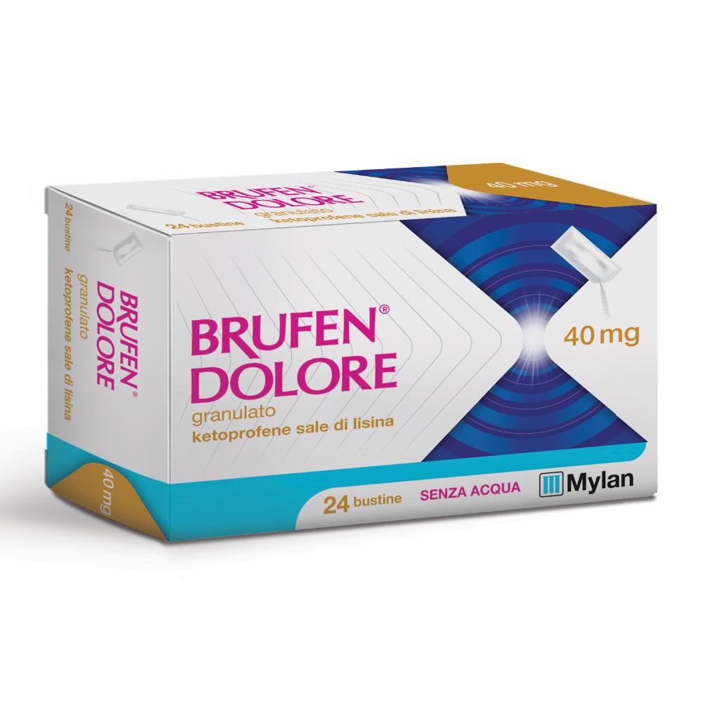 BRUFEN DOLORE*orale grat 24 bust 40 mg