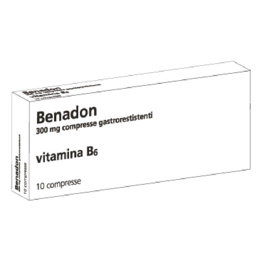 BENADON*10 cpr gastrores 300 mg
