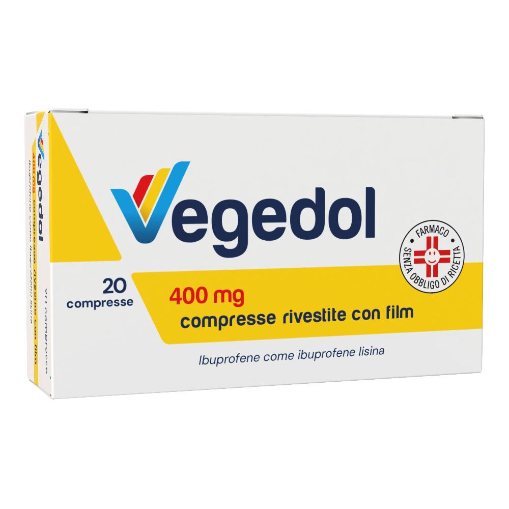 VEGEDOL*20 cpr riv 400 mg