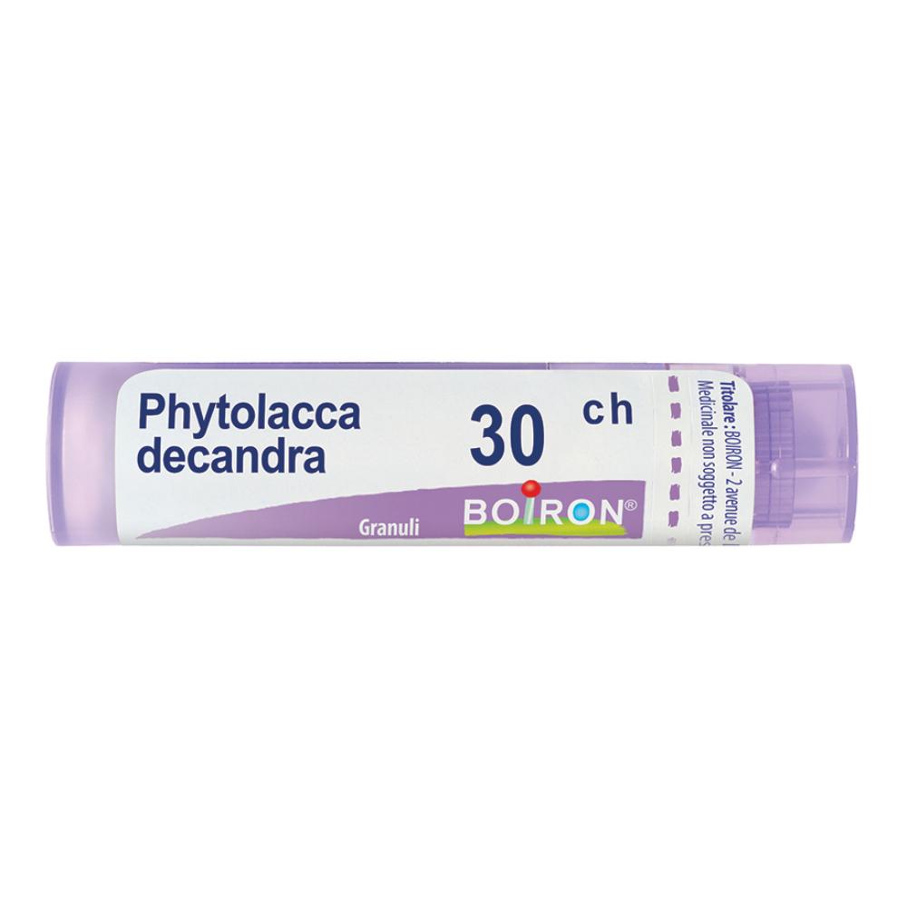 PHYTOLACCA DECANDRA (BOIRON)*80 granuli 30 CH contenitore multidose 4G