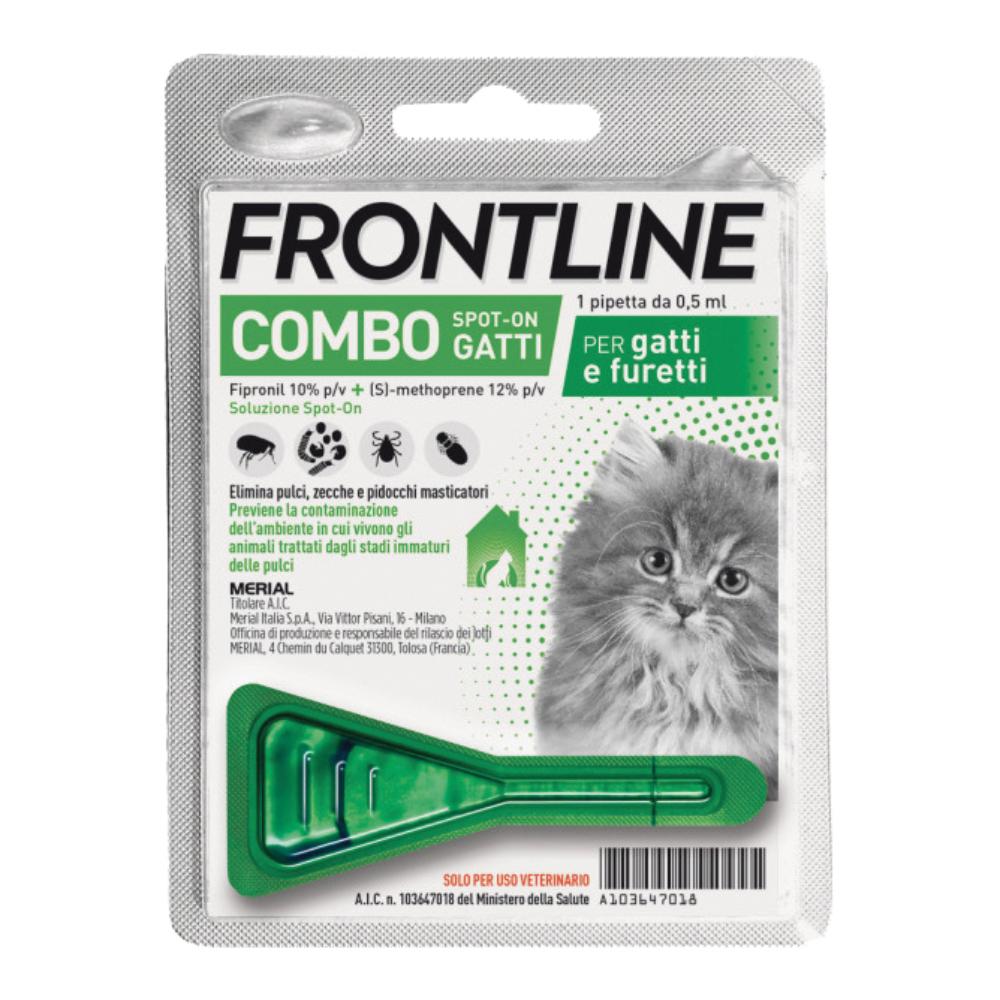 Frontline combo spot on antiparassitario - 1 pipetta per gattini