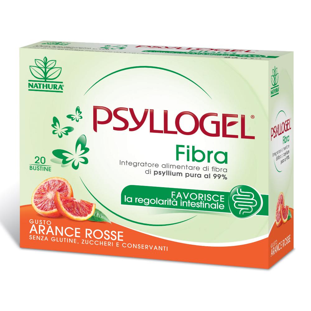 Psyllogel Fibra 20 bustine - Gusto arancia rossa