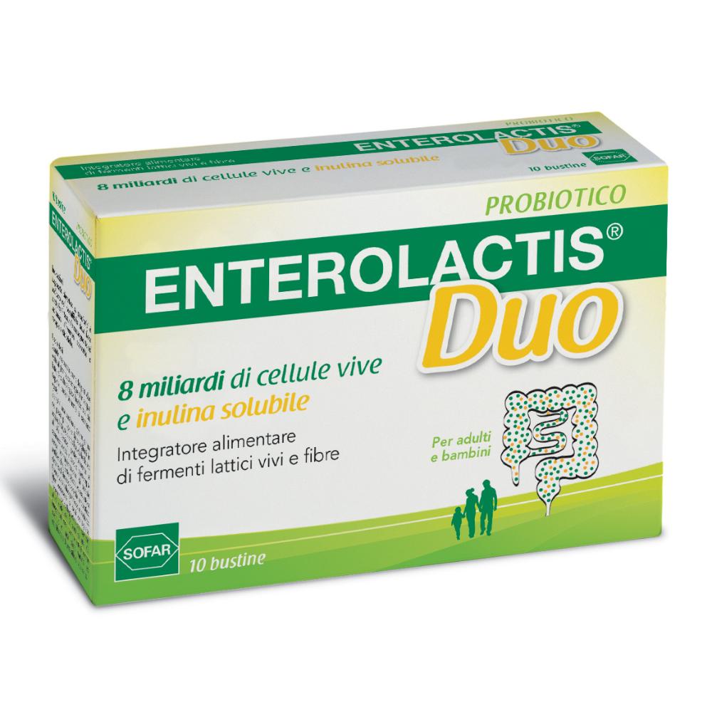 ENTEROLACTIS-DUO POLV 10 BUST