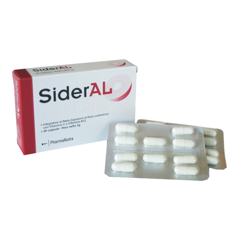 Sideral 20 capsule 14 milligrammi - integratore di ferro
